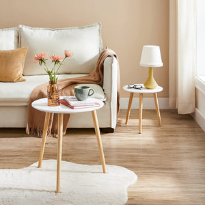 2-Piece Round Nesting Side Tables - Karrari