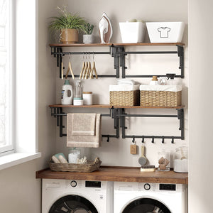 Wall-Mounted Coat Rack with Hooks - Karrari