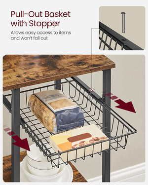 Baker’s Rack with Kitchen Storage - Karrari