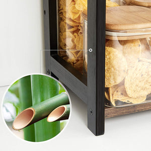 2-Tier Bamboo Spice Rack - Karrari