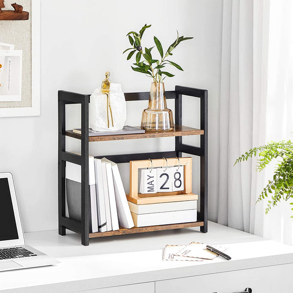 2-Tier Bamboo Spice Rack - Karrari