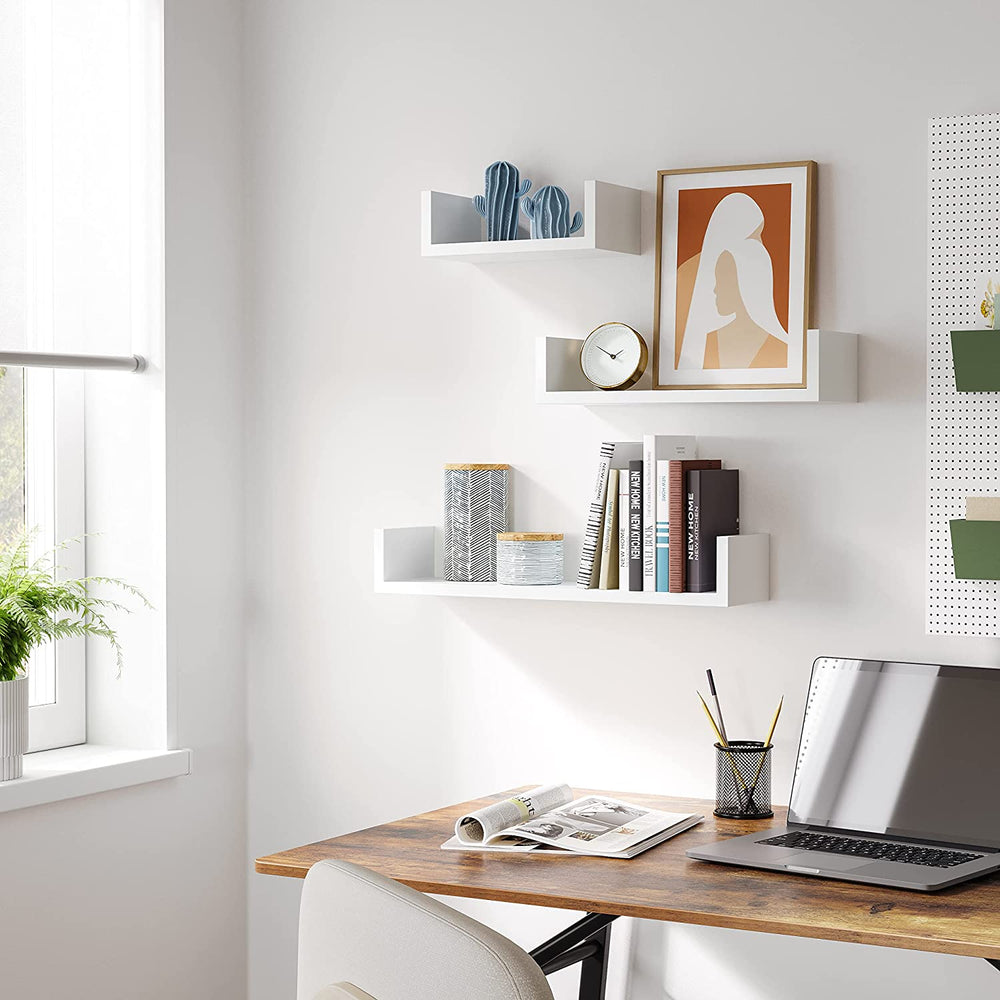Set of 3 Floating Wall Shelves - Karrari