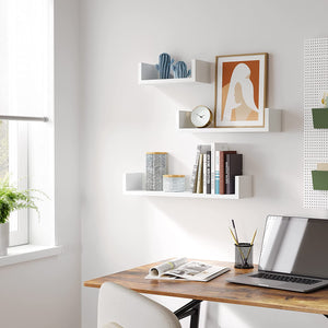 Set of 3 Floating Wall Shelves - Karrari