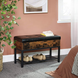 Shoe Storage Bench with Cushion - Karrari