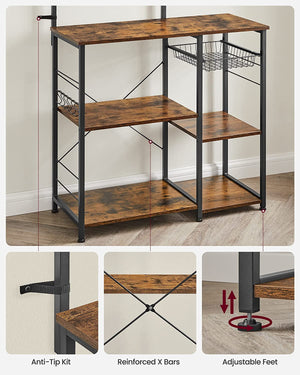 Baker’s Rack with Kitchen Storage - Karrari