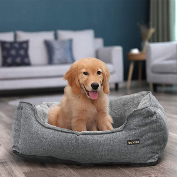 Dog Bed, Pet Bed, Dog Sofa with Removable Washable Cover