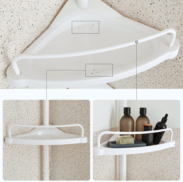 Adjustable Telescopic Shower Corner Shelf - Karrari
