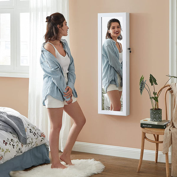Wall-Mounted Lockable Jewellery Cabinet - Karrari