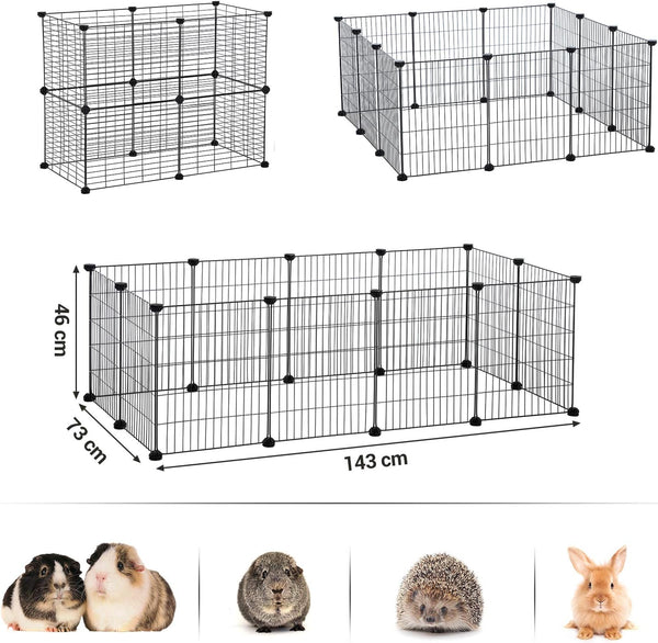 DIY Metal Mesh Outdoor Run for Small Animals & Puppies - Karrari