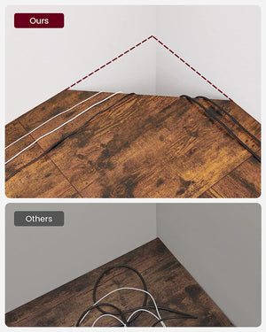 L-Shaped Computer Corner Desk - Karrari