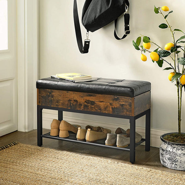 Shoe Storage Bench with Cushion - Karrari