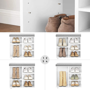 Shoe Bench with Cushion - Karrari