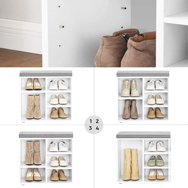 Shoe Bench with Cushion - Karrari