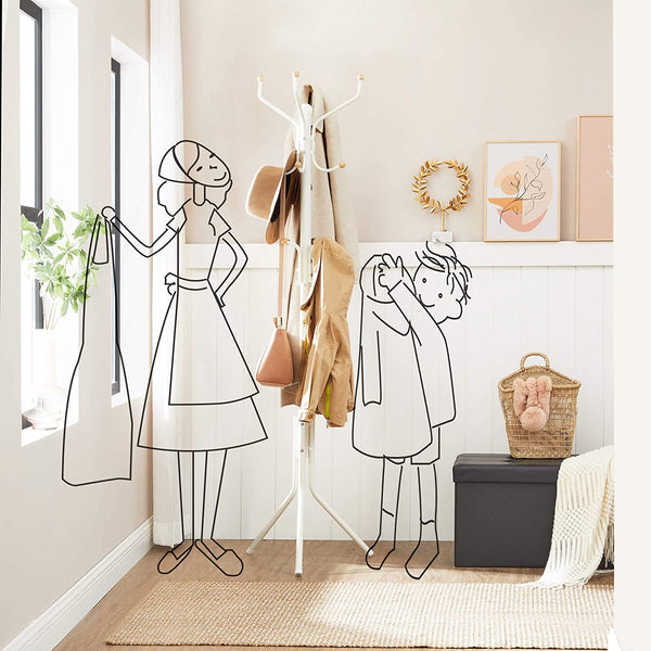 Tall Metal Coat & Hat Hanger - Karrari
