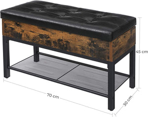 Shoe Storage Bench with Cushion - Karrari