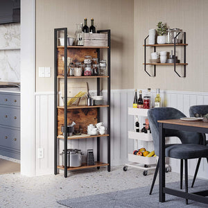 5-Tier Bookcase & Storage Shelf - Karrari