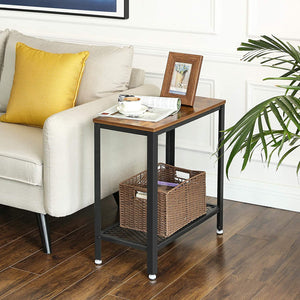 Side Table with Mesh Shelf - Karrari