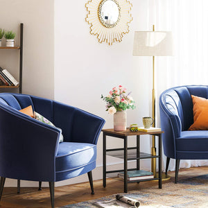 Side Table with Adjustable Shelves - Karrari