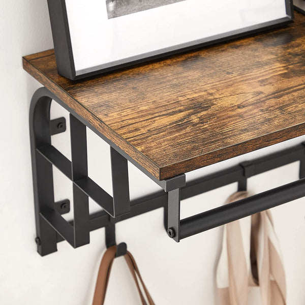Wall-Mounted Coat Rack with Hooks - Karrari
