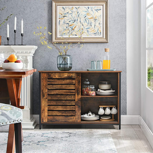 Sideboard, Kitchen Cabinet with Sliding Doors, Chest of Drawers