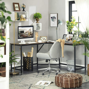 L-Shaped Computer Corner Desk - Karrari