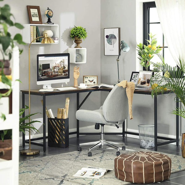 L-Shaped Computer Corner Desk - Karrari