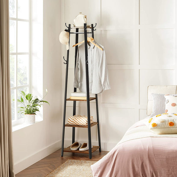 Coat Stand with Shelves & Hooks - Karrari