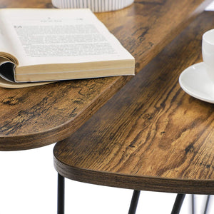 2-Piece Round Nesting Side Tables - Karrari