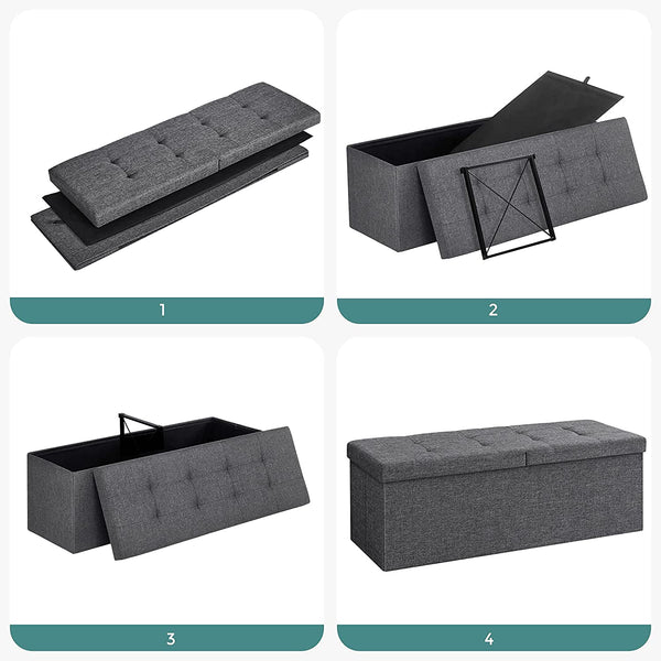 Foldable Linen Storage Bench - Karrari