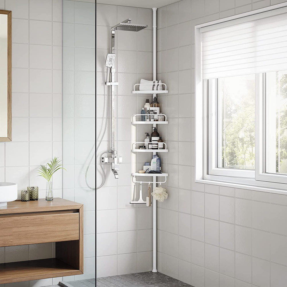 Adjustable Telescopic Shower Corner Shelf - Karrari