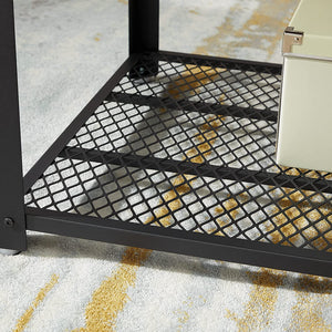 2-Tier Industrial Coffee Table - Karrari