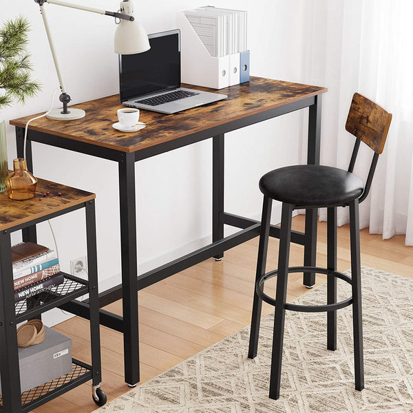 Set of 2 PU Bar Stools - Karrari