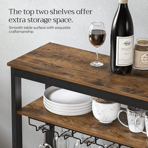 24-Bottle Wine Rack with Glass Holders - Karrari