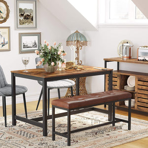Dining Table – Sturdy Metal Frame - Karrari