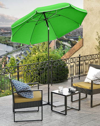 Umbrella / Parasol 180 cm with Carry Bag, No Stand, for Beach, Garden, Balcony and Swimming Pool, Green