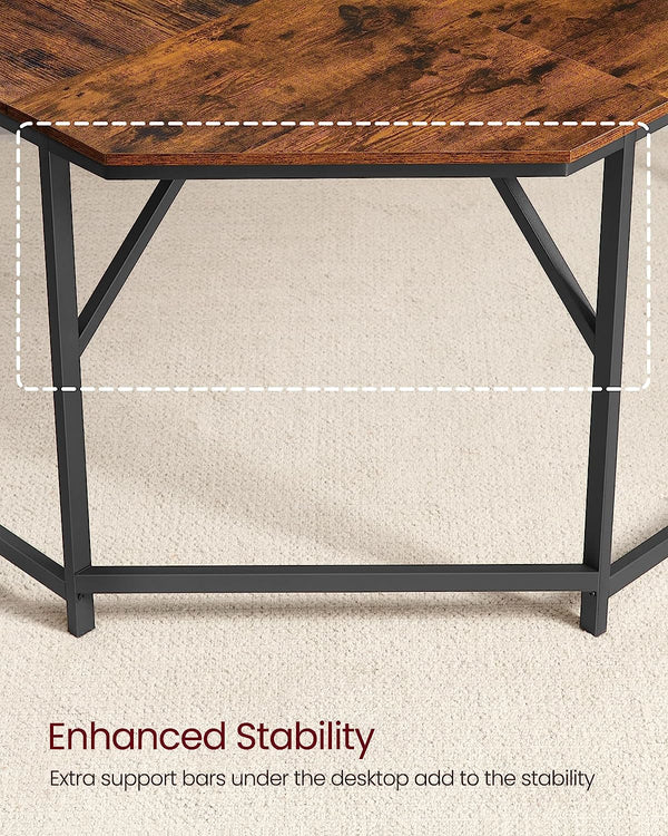 L-Shaped Computer Corner Desk - Karrari