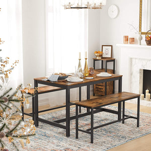 Dining Table – Sturdy Metal Frame - Karrari