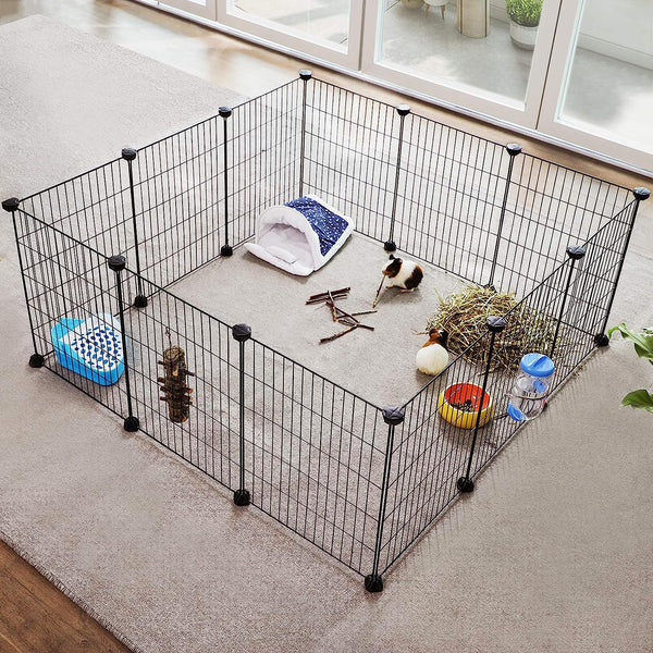 DIY Metal Mesh Outdoor Run for Small Animals & Puppies - Karrari