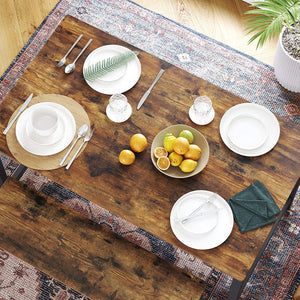 Dining Table – Sturdy Metal Frame - Karrari
