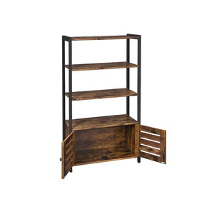 Industrial Book Cabinet - Shelves & Doors - Karrari