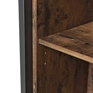 Industrial Book Cabinet - Shelves & Doors - Karrari