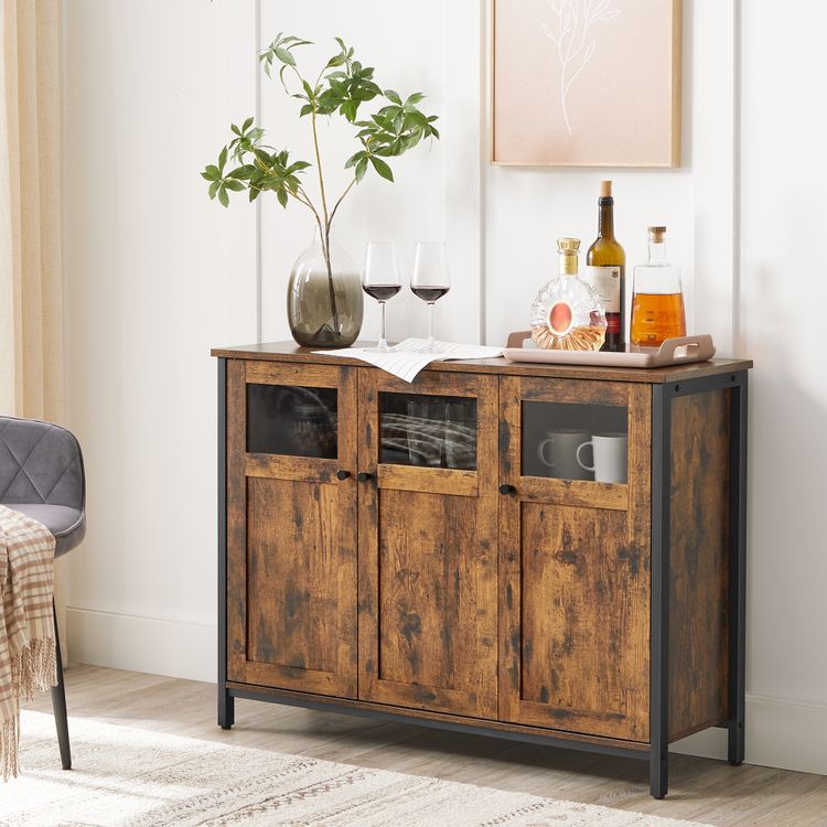 Sideboard Cabinet with Glass Doors - Karrari