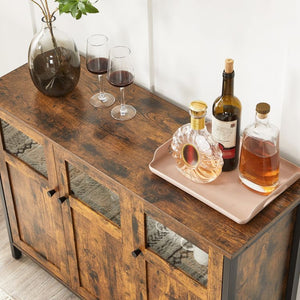 Sideboard Cabinet with Glass Doors - Karrari