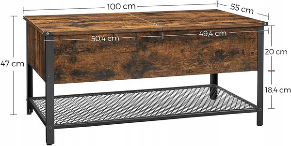 Folding Top Coffee Table - Karrari