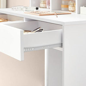 Vanity Dressing Table with LED Mirror & Storage - Karrari