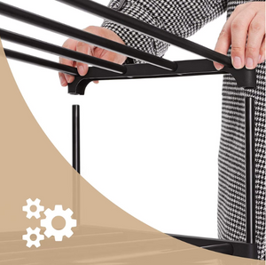 3-Tier Metal Shoe Rack – Fits 24–30 Pairs - Karrari