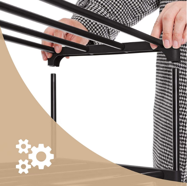 3-Tier Metal Shoe Rack – Fits 24–30 Pairs - Karrari