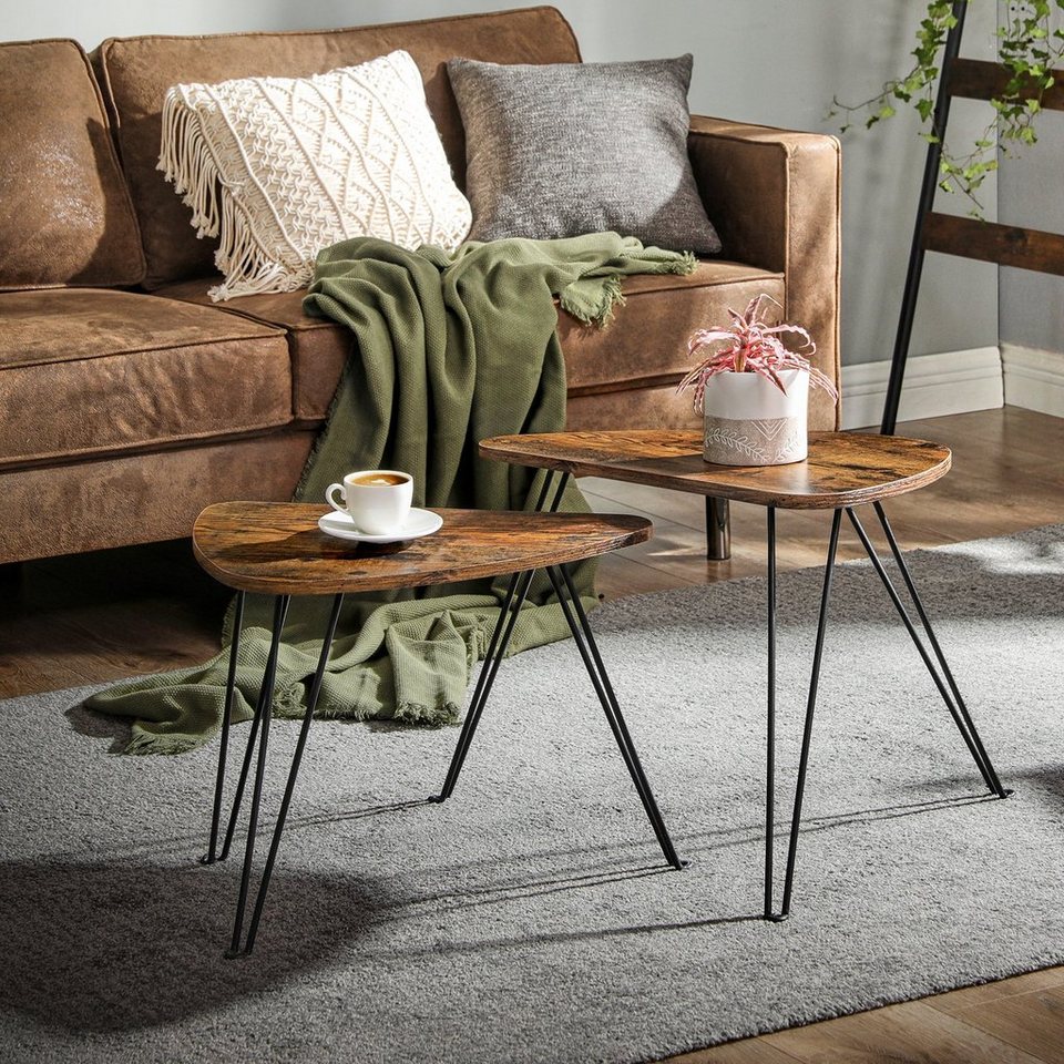 2-Piece Round Nesting Side Tables - Karrari