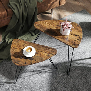 2-Piece Round Nesting Side Tables - Karrari